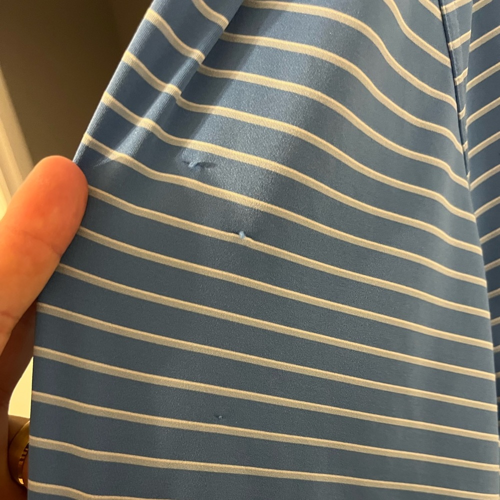 Blue performance Vineyard Vines polo - Picture 3 of 4